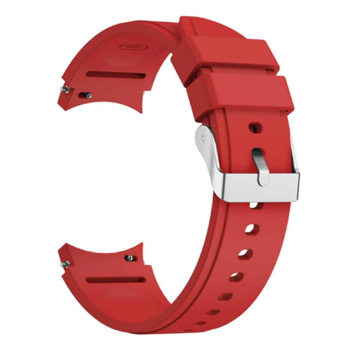 Silikoni kellon ranneke No-Gap Samsung Galaxy Watch 7 (40mm) - Punainen
