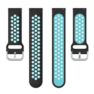 EBN kellon ranneke Samsung Galaxy Watch 7 (40mm) - Musta/turkoosi