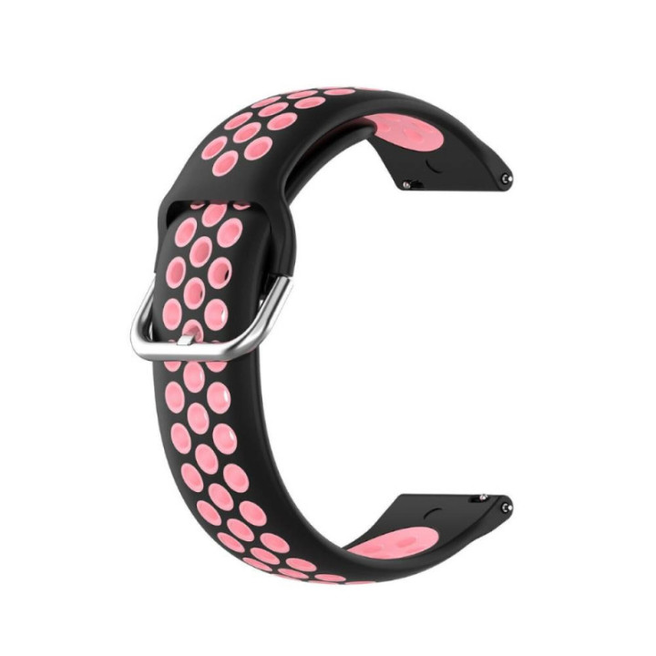 EBN kellon ranneke Samsung Galaxy Watch 7 (40mm) - Musta/vpunainen