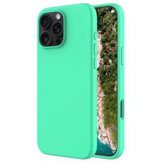 Liquid silikone cover Apple iPhone 16 Pro - Spearmint