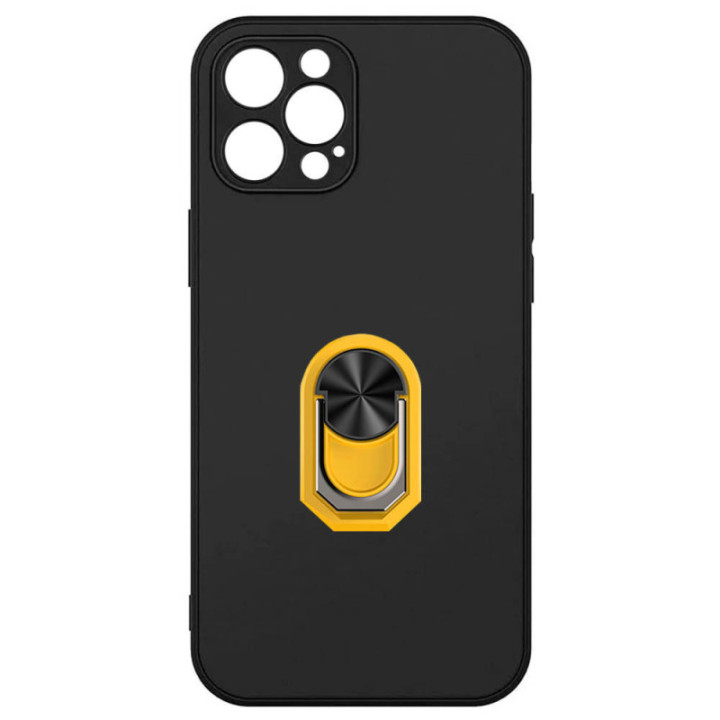 TPU sormuskotelo Apple iPhone 16 Pro - Keltainen