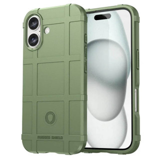 Rugged Shield cover Apple iPhone 16 Plus - Grøn