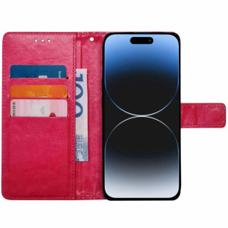 Plånboksfodral 3-kort Apple iPhone 16 - Rosa