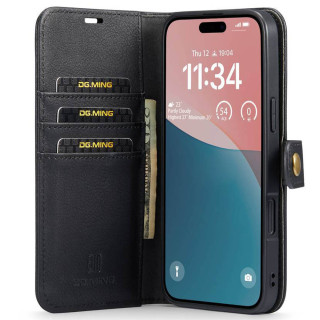 Wallet DG-Ming 2i1 Apple iPhone 16 - Sort