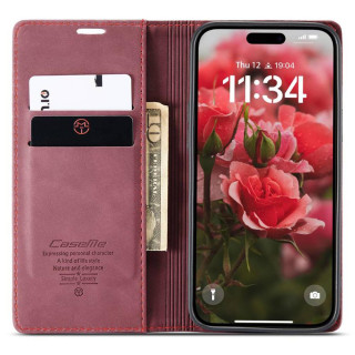 CaseMe FlipCase 013 Apple iPhone 16 Plus - Burgund