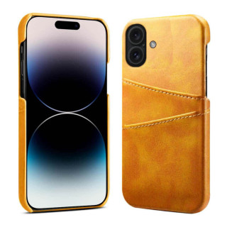 Retro cover med slots Apple iPhone 16 Plus - Gul