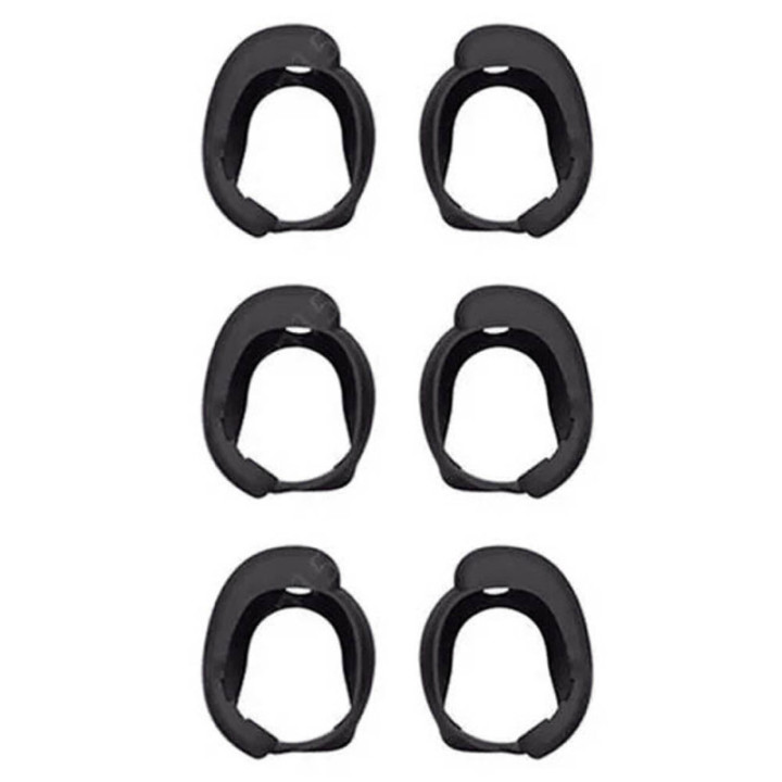 3 par øretelefonbeskyttere silikon Bose QuietComfort Earbuds II - Svart