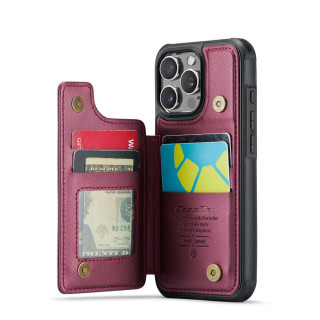 CaseMe Handyhülle C22 Apple iPhone 16 Pro - Burgund