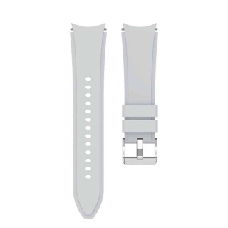 Silikoni kellon ranneke No-Gap Samsung Galaxy Watch 7 (44mm) - Vaaleanharmaa