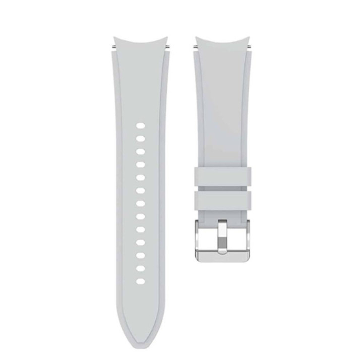 Silicone watchband No-Gap Samsung Galaxy Watch 7 (44mm) - Lightgrey