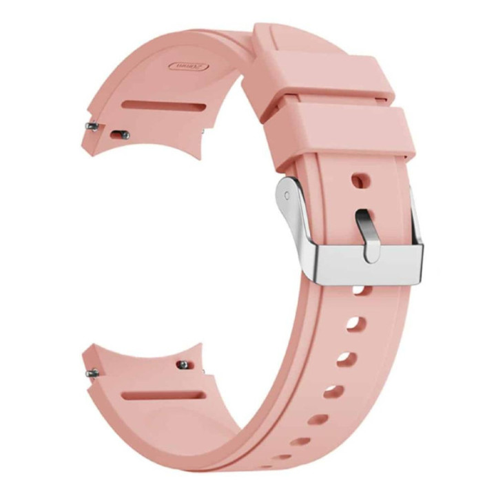 Silikone urrem No-Gap Samsung Galaxy Watch 7 (44mm) - Lyserød