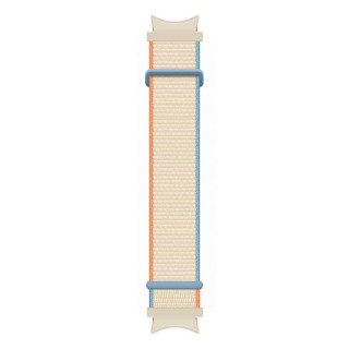 Nylon klokkereim No-Gap Samsung Galaxy Watch 7 (44mm) - Cream