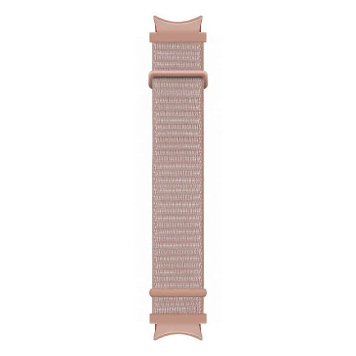 Nailon kellon ranneke No-Gap Samsung Galaxy Watch 7 (44mm) - Rose Pink