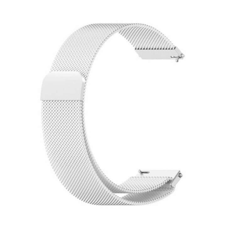 Milanese Uhrarmband Garmin VivoMove 3S - Silber