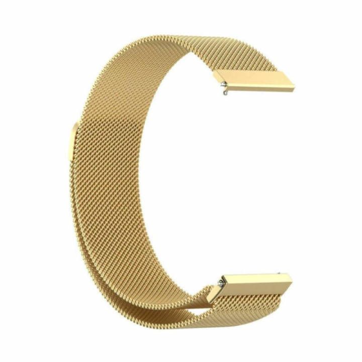 Milanese Uhrarmband Garmin VivoActive 4S - Gold