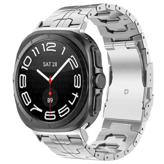 Watch Band titanium No-Gap Samsung Galaxy Watch Ultra (47mm) - Silver
