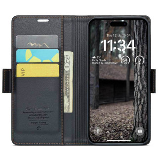 CaseMe mobilfodral C23 Apple iPhone 16 - Svart