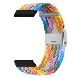 Geflochtenes Elastisches Armband Garmin Venu 2 - lightrainbow