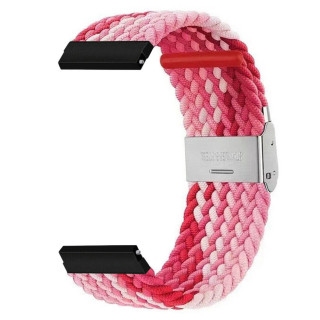 Flätat klockarmband Garmin Forerunner 265 - Gradientred