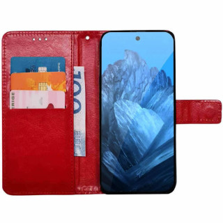Wallet cover 3-card Google Pixel 9 Pro - Red