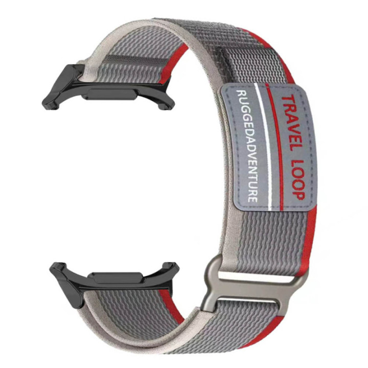 Travel Loop BK klokkereim Samsung Galaxy Watch Ultra (47mm) - Red Grey