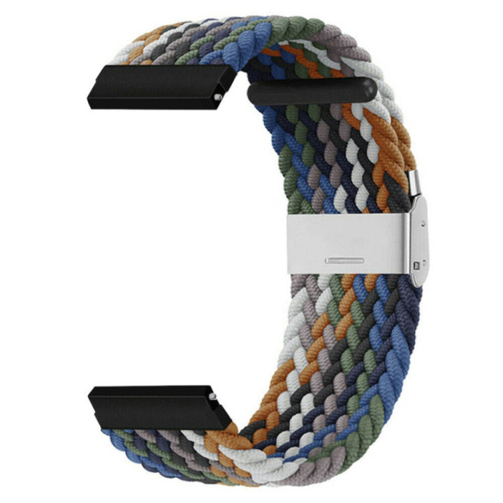 Braided elastic watchband Suunto Race S 45mm - Cowboy