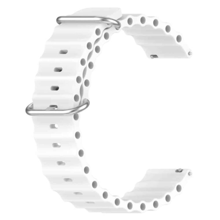Ocean Uhrarmband Suunto Race S 45mm - Weiß
