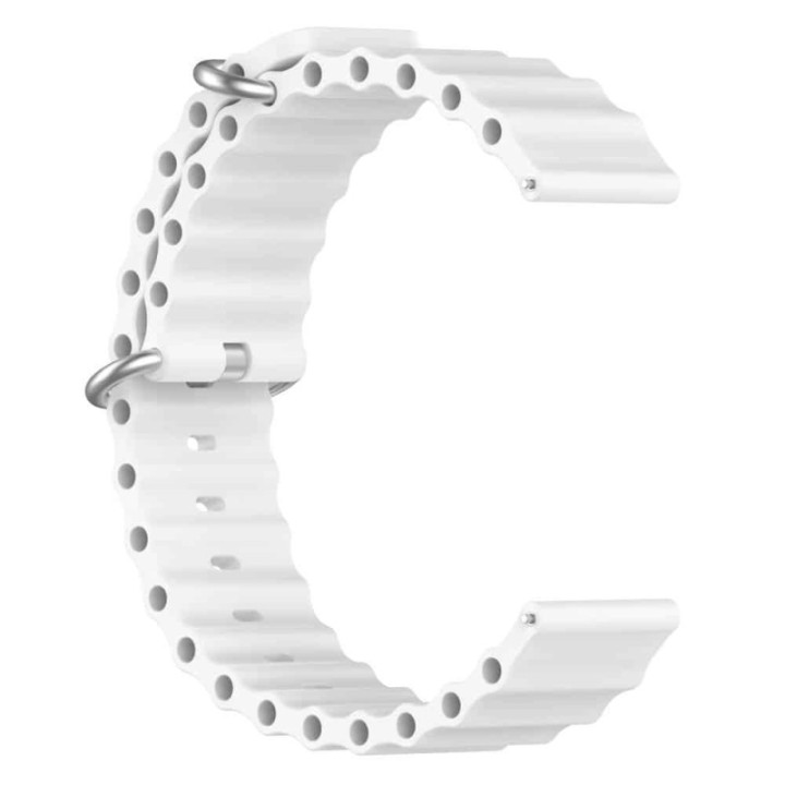 Ocean Uhrarmband Suunto Race S 45mm - Weiß