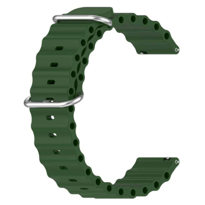 Ocean Watchband Suunto Race S 45mm - Army