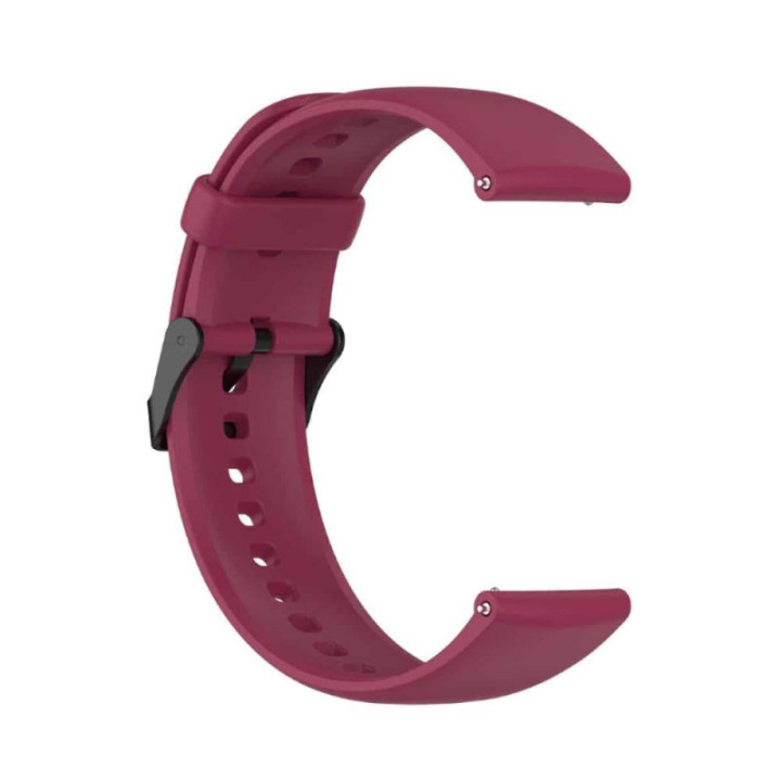 Sport silicone watchband Suunto Race S 45mm - Winered