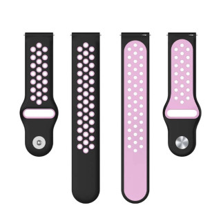 EBN Sport Uhrarmband OnePlus Watch 2R - Schwarz/rosa