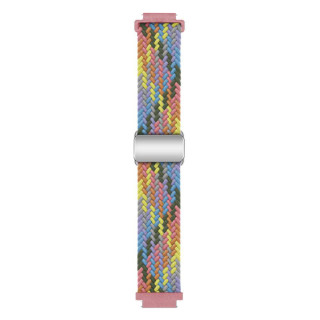 Geflochtenes magnetisches Uhrarmband Garmin Venu 2s - Purple Pulse