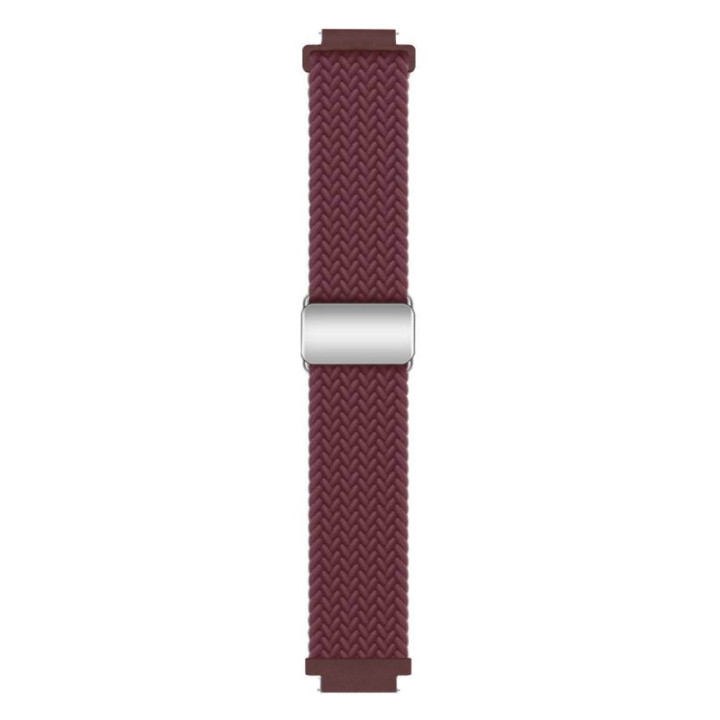 Flettet magnetisk klokkereim Garmin VivoMove 3S - Winered