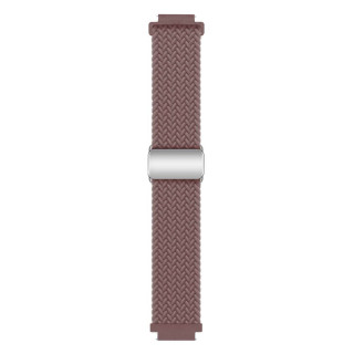 Flettet magnetisk urrem Garmin VivoMove 3S - Smokey Mauve