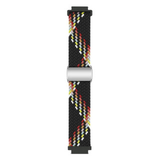 Flettet magnetisk klokkereim Garmin Forerunner 265S - Black Rainbow
