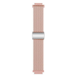 Geflochtenes magnetisches Uhrarmband Garmin VivoMove 3S - Pinksand