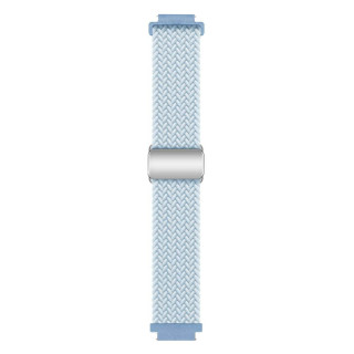Flätat magnetiskt klockarmband Garmin VivoMove 3S - Fog Blue