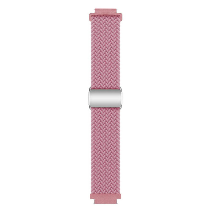 Flätat magnetiskt klockarmband Garmin Venu 3S - Pink