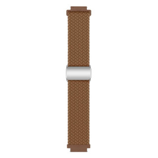 Geflochtenes magnetisches Uhrarmband Garmin VivoActive 4S - Brown