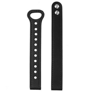 Läder klockarmband Garmin Lily 2 - Onyx black