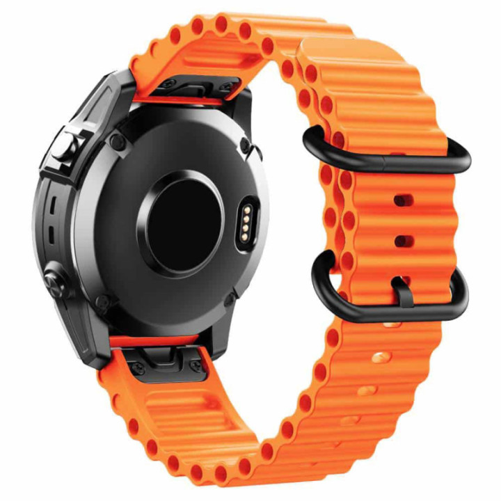 Ocean klokkereim Garmin Fenix 8 (51mm) - Oransje