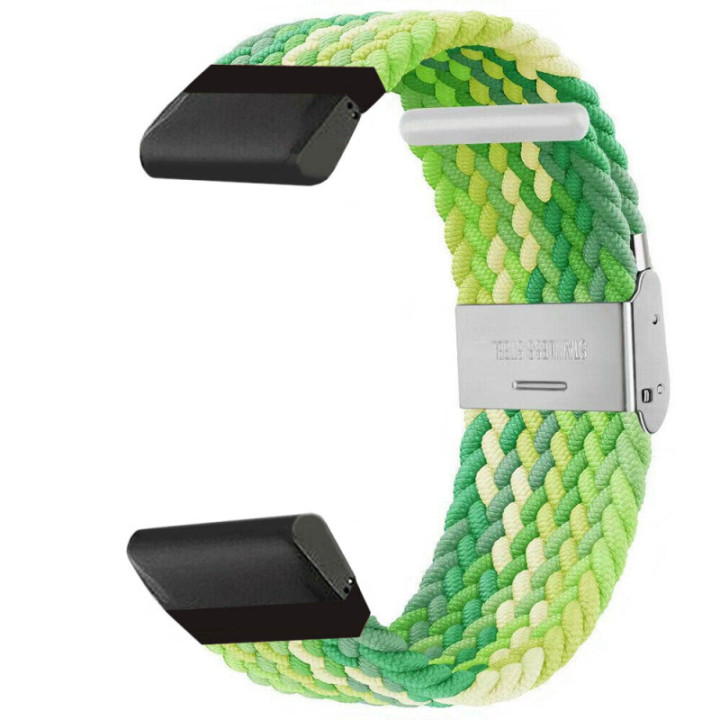Geflochtenes Uhrarmband Garmin Fenix 8 (47mm) - Gradient green