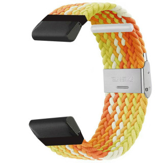 Braided Watchband Garmin Fenix 8 (47mm) - Gradient orange
