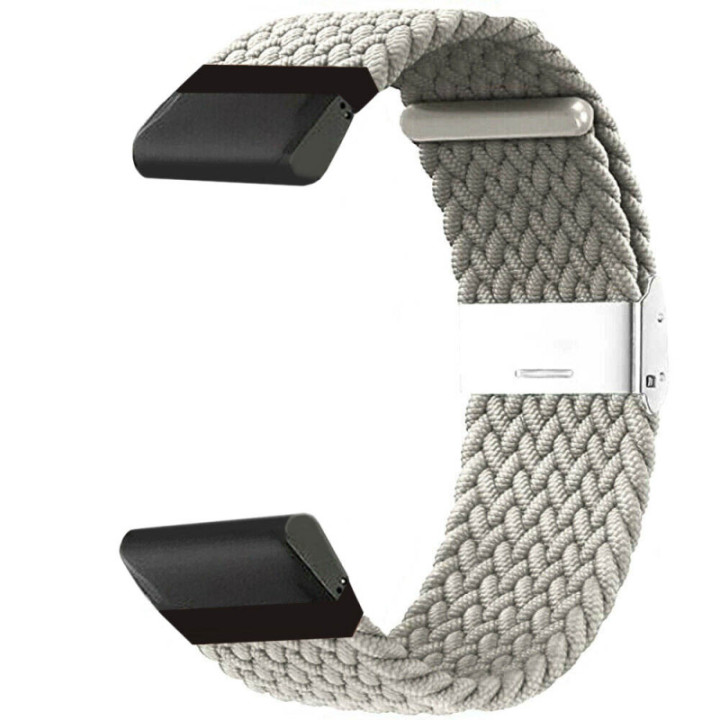 Geflochtenes Uhrarmband Garmin Fenix E - Stone