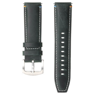 Leather watchband Garmin Forerunner 265 - Forest Pine