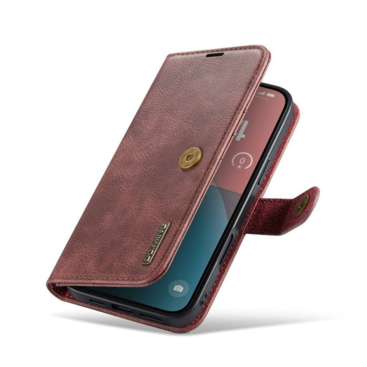 Wallet DG-Ming 2i1 Apple iPhone 16 - Rød