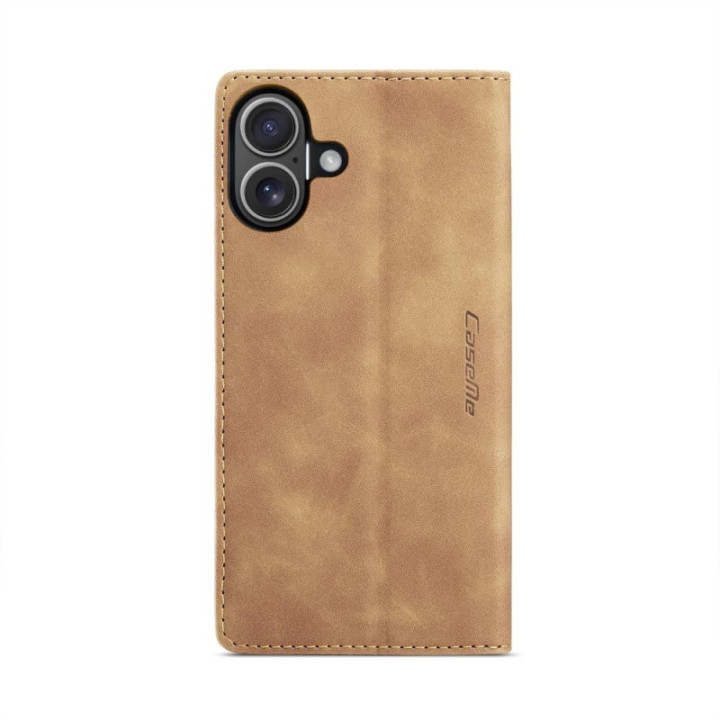CaseMe mobildeksel 013 Apple iPhone 16 - Brun