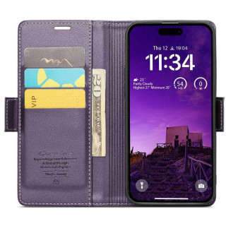 CaseMe puhelimenkotelo 023 Apple iPhone 16 Pro - Violetti