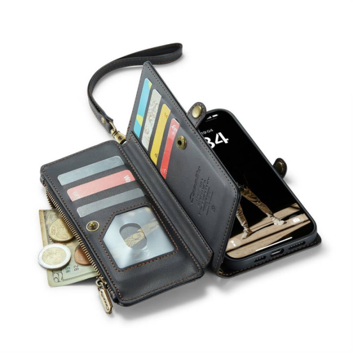 CaseMe mobilcover C36 Apple iPhone 16 Plus - Sort
