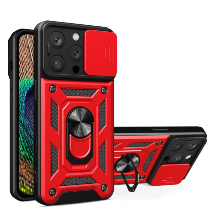 Jazz 3i1 cover Apple iPhone 16 Pro - Rød